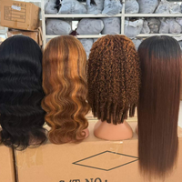 Perruques Lace Front 13x6 et 13x4 en Cheveux Humains Brun Miel Blond, 100% Cheveux Naturels pour Femmes