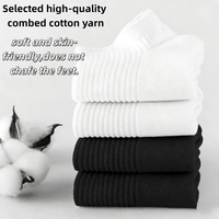 Chaussettes de cheville confortables en coton peigné tricoté de haute qualité avec logo personnalisé et ouverture à bande élastique très résistante
