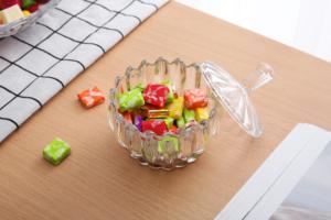 Bol à sucre très vendu, bon marché, de haute qualité, en verre sodocalcique, pot à bonbons - Product Image 4