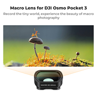 Objectif anamorphique K&F Concept 1,2X + objectif macro 10X + objectif grand angle + filtre ND8 + ND32 + ND128, ensemble de 6 filtres magnétiques pour Pocket 3