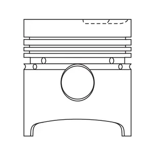 C240 del pistón del motor de 5-12111-064-0-9-12111-813-0-5-12411-064-0 5121110640 de 9121118130 de 5124110640 1110C081 13216-1180 1110B326