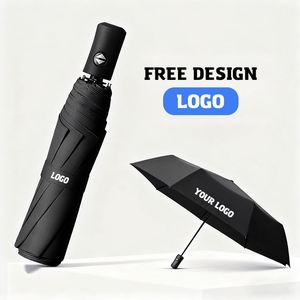 Sombrilla Plegable Personalizada Customc625 con Logotipo Personalizable, Impresión por Sublimación, Resistente al Viento, Regalo Promocional - Product Image 1