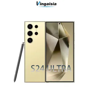 Vingaisia 도매 원래 단장 휴대 전화 2024 최신 사용 휴대 전화 5g 삼성 s24 울트라