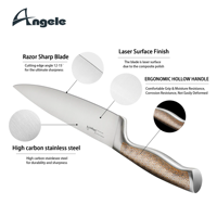 Premium japon şef bıçaklar Set yüksek karbon çelik Boning Cleaver profesyonel pişirme için soyma bıçakları