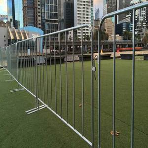 Portable Movable Temporary Crowd Control <strong>Road</strong> <strong>Safety</strong> Stainless Steel <strong>Barrier</strong> <strong>Fence</strong> Covers Custom logo - Product Image 5