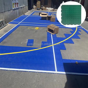 Suelo deportivo de goma elástica <span class=keywords><strong>TPV</strong></span> Baldosas deportivas de baloncesto - Product Image 3