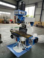 Machine de fraisage et de perçage verticale FineTech ZX7550CW MT4, service moyen, coupe de métaux, 220V, garantie 1 an pour les ateliers de réparation/outils