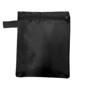 Housse de protection pour bois de chauffage d'extérieur, rectangulaire, pliable, en toile imperméable, anti-poussière, pour usage extérieur, avec ventilation et poignée - Product Image 2