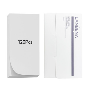 <span class=keywords><strong>LANBENA</strong></span> Limpieza profunda facial de alta calidad Eliminación de espinillas Hidratante Reducción de <span class=keywords><strong>poros</strong></span> Máscara nasal 85*45mm - Product Image 2