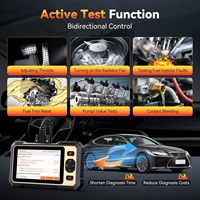 THINKCAR THINKSCAN 662 Escáner OBD2, Herramienta de Diagnóstico para Automóviles, Prueba Activa Bidireccional, Compatible con Motor, ABS, SRS, Transmisión 12