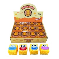 Jouets Squishy en TPR à Visage Mignon et Texture Croustillante, Nouveauté 2026, Haute Qualité, Vente en Gros, Jouet Sensoriel Anti-Stress, Meilleures Ventes