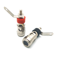 Push Quick Type -Binding Post Spring Loaded Press Subwoofer Basket Terminal Amplificateur Connecteur