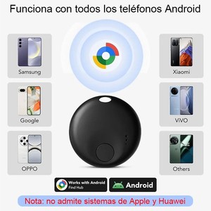 Localizador GPS de Llaves (Solo para <span class=keywords><strong>Google</strong></span>) con Alarma Antipérdida, Control por Aplicación 4G/5G para Teléfonos, Llaves, Carteras y Equipaje - 6 Colores - Product Image 1