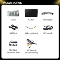 Radio para Auto de 1 Din 2 Din 7/9/10'' con GPS, Navegador, Apple CarPlay, Android Auto, Compatible Universalmente con Toyota, Volkswagen, Ford, Nissan