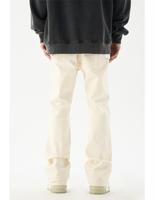 Design personnalisé pour hommes Jeans personnalisés pour hommes Pantalon en denim évasé Jean en denim cargo de haute qualité pour hommes Plantes