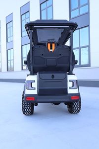 Voiture de golf silencieuse et stable à 4 places, blanche, pour communauté résidentielle, parcours de golf, navette de terminal d'aéroport - Product Image 3