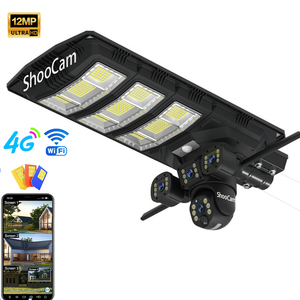 3 <span class=keywords><strong>Mega</strong></span> Pixels năng lượng mặt trời ánh sáng đường phố máy ảnh PTZ 360 Tự động theo dõi năng lượng mặt trời đèn đường <span class=keywords><strong>Camera</strong></span> HD 12MP Wifi <span class=keywords><strong>Camera</strong></span> An Ninh - Product Image 2