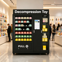 JOYVEND OEM ODM Distributeur automatique de sacs surprises pour figurines, cartes à collectionner, jouets anti-stress, jouets compressibles, cartes de crédit, certification CE