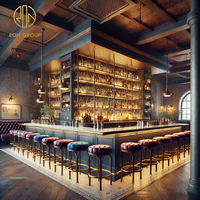 Cuir chinois incurvé demi-cercle hôtel moderne bois rond Commercial Restaurant meubles canapé stand siège Table chaise ensemble