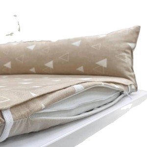 Customized Cotton Changing Pad <b>Cover</b> With Geometric Pattern For Newborn Baby Changing <b>Table</b> - Product Image 5