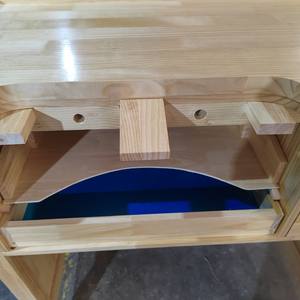 Banco de trabajo de madera de pino para joyería - Product Image 6