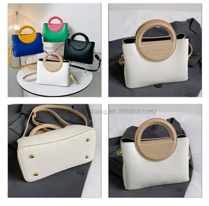 Retro Soft PU Leather Women's Large Capacity <b>Shoulder</b> Messenger Bag Single <b>Strap</b> Fashionable Zipper Cute Portable Tanjing - Product Image 6