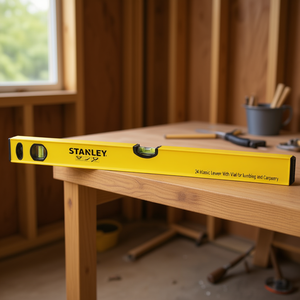 ระดับวัดมุม Stanley Classic Level 24 ทำจากอะลูมิเนียม พร้อมขวดน้ำยา สำหรับงานประปาและงานช่างไม้ - Product Image 3