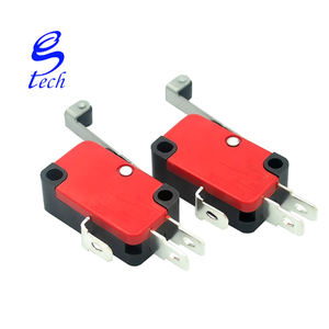 Micro-interrupteur V-156-1C25 à bon prix avec roue longue et petite course de débattement 250V 0.6A 125V/0.3A 250V - Product Image 3