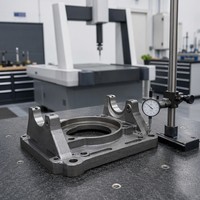 Base de montage robuste en fonte grise pour pompe, modèle GG20, cadre d'unité industrielle, fabrication sur mesure, fournisseur européen