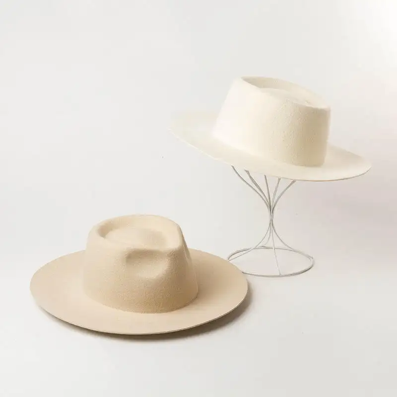 Женская мужская шляпа с широкими полями