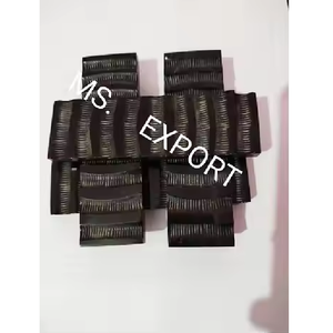 Cuerno de búfalo pulido de alta calidad de tamaño personalizado Escala de rayas doradas artesanías ecológicas naturales únicas - Product Image 3