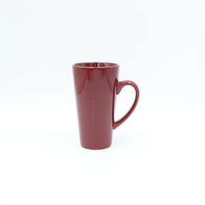 Tazze in Ceramica Personalizzate da 16oz, Grande Capacità, Forma Conica, Stampa Personalizzata, Smaltate, Adatte per Lavastoviglie e Microonde - Product Image 4