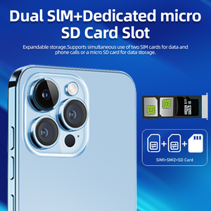 Meilleures ventes - Prix d'usine - Téléphone portable intelligent Android I16 Pro Max - 6,5 pouces - Quad Core - 1+16 Go - Appareil photo 2MP - 3G 4G - Double SIM - Anglais - Product Image 1