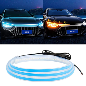 Bande lumineuse LED flexible pour capot de <span class=keywords><strong>voiture</strong></span>, éclairage <span class=keywords><strong>d</strong></span>'<span class=keywords><strong>ambiance</strong></span> pour capot moteur, feux de jour modifiés, 12V 18W universel - Product Image 5
