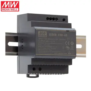 Meanthwell HDR-100-24N 100W 24V 3.83A 전원 공급 장치 초박형 딘 레일 전원 공급 장치 도매