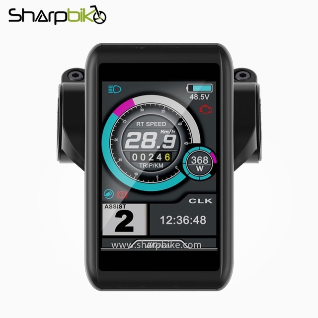 Waterproof Color Display Electric Bike LCD Display TFT-C1 E Bike Display Electric Bike Lcd