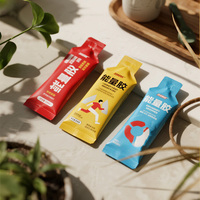 Sachets en plastique de forme personnalisée de 10 ml, 25 ml, 40 ml, sachets liquides, sachets pour boissons, nutrition sportive, gel énergétique, emballage de sachets, sachets