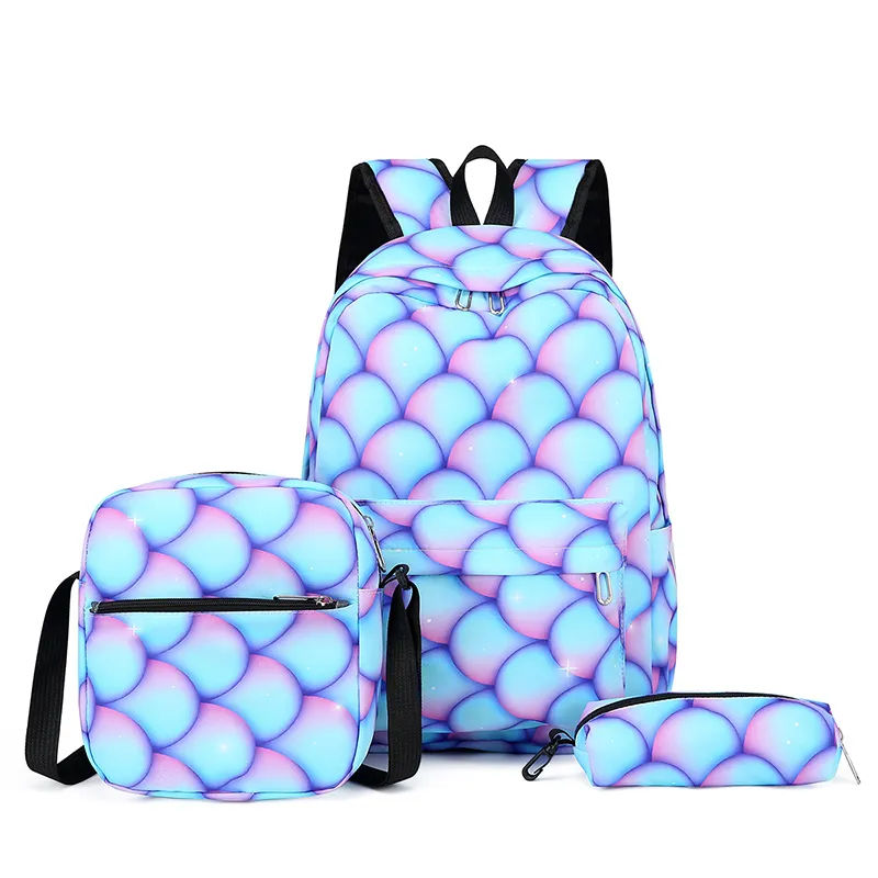 2023 conjunto de mochilas escolares unicornio nuevas mochilas impermeables multifuncionales para niños mochila de escuela primaria bolsas escolares para niñas mochilas