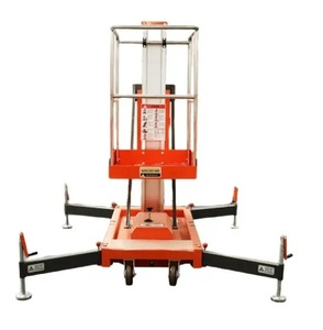 Plataforma de Trabajo Hidráulica Móvil Uni-Silent 8M, Elevador de Tijera de un Solo Mástil, 150 kg, Aleación de Aluminio, Mesa Elevadora para el Hogar GTWY6-150-1 - Product Image 4