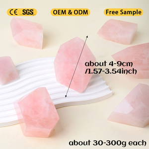 Wholesale Healing Crystal Miner Carved Famous Energy Stone Rose Quartz Block & <b>Cube</b> Eco-Friendly MOSAIC DIY for Home Decoration - Product Image 2