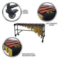 Practice and Portable 4.3 Octave Marimba - Premium Padauk - Artist Approved