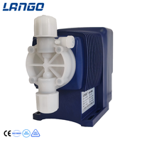 Bomba Dosificadora de Diafragma Electromagnética LANGO ED-M33FF con Pantalla Digital Compatible con PLC, Control Analógico de 4-20mA y Calibración de Flujo