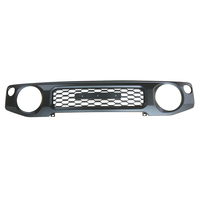 Grille de pare-chocs avant de remplacement pour course tout-terrain 4x4, pour Suzuki Jimny, en nid d'abeille, noir mat, accessoires extérieurs de voiture