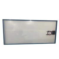 Vente en gros de tuiles solaires photovoltaïques de 195 W, 21 V, 660 * 1420 mm, demi-coupes, panneaux solaires en verre trempé pour éclairage public