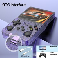 Console de Jeu Portable Rétro Open Source R36s PSP avec Écran IPS 3,5 Pouces, Lecteur Vidéo HD et 10000 Jeux Intégrés, Accessible à l'International