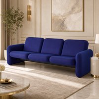 YUANCHANG Modernes Modulares Stoffsofa Hochdichte Schaumstofffüllung Holzbeine 3 Jahre Garantie Wohnzimmer Hotel Nutzung