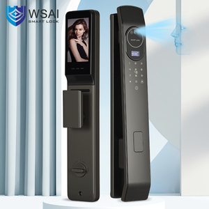 Tuya thông minh Wifi thông minh Điện tử từ an ninh khóa cửa Keyless vân tay nhận dạng khuôn mặt kỹ thuật số gỗ cửa xử lý - Product Image 1