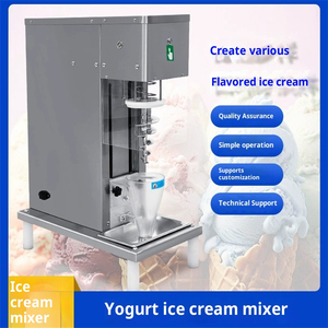 Máquina Mezcladora de Helado Semiautomática de Alta Calidad, Mezcladora Manual de Yogur para Heladería - Product Image 4