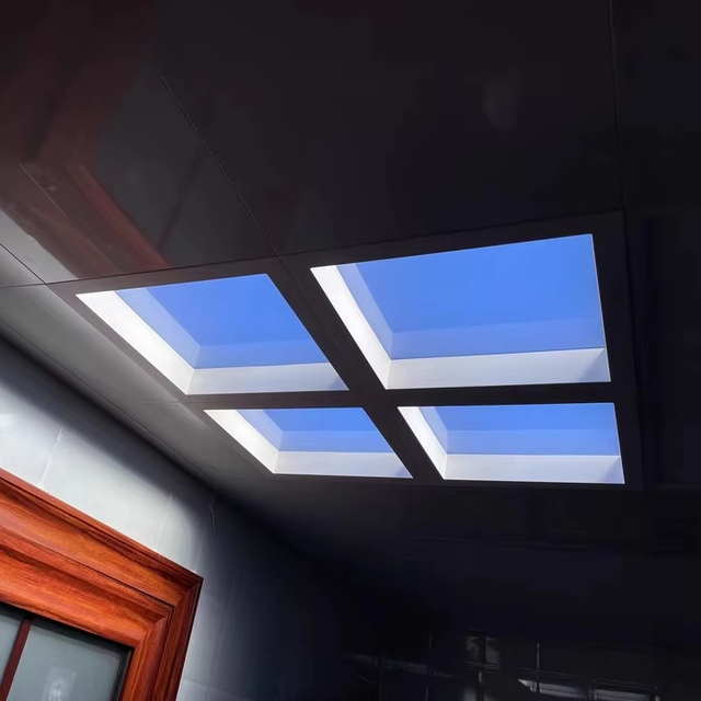 SUEZ Smart Artificial Skylight App Led Light Blue Sky Ceiling Panel Lamp Embedded Indoor Panel Light