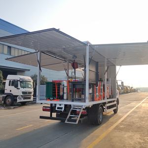 <span class=keywords><strong>Camion</strong></span> d'entretien mobile Isuzu robuste avec atelier intégré pour le service sur les champs pétrolifères et le service tout-terrain - Product Image 1